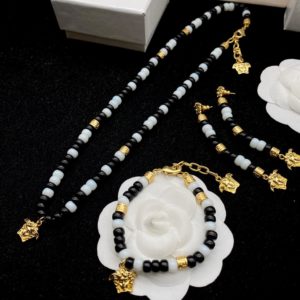 Set Versace Negro y  Blanco