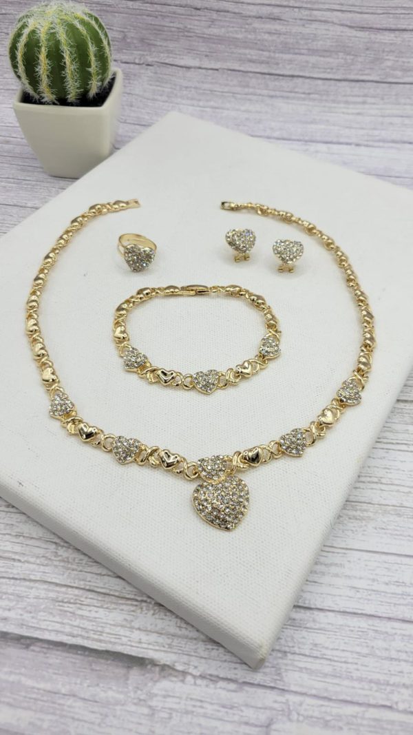 Set Corazón - Joyería Regular