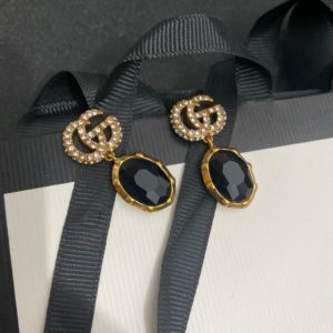 Aretes GG Zircon Negro