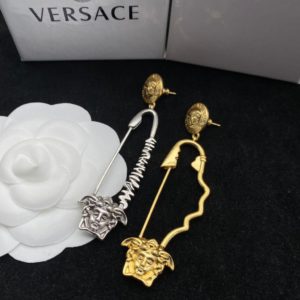 Arete Versace Dorado Plata Replica