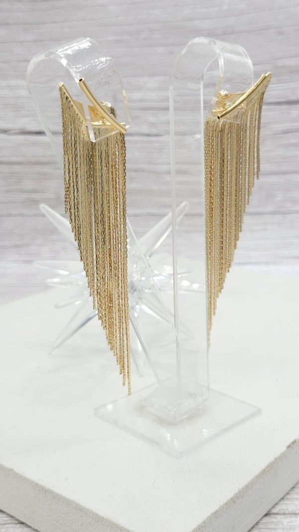 Aretes Cascada Gold