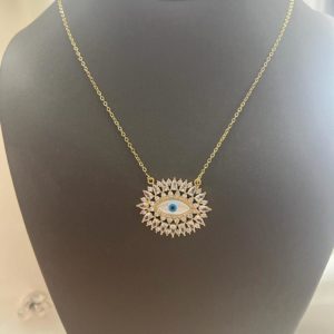 Collar Ojo Turco Cristal
