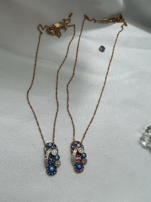 Collar Chanclas - Ojo turco - Imagen 2