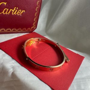 Pulsera Dorado Cartier  Ajustable