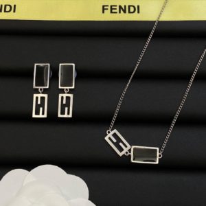 Set Fendi silver y negro