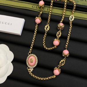 Collar GG color Rosa